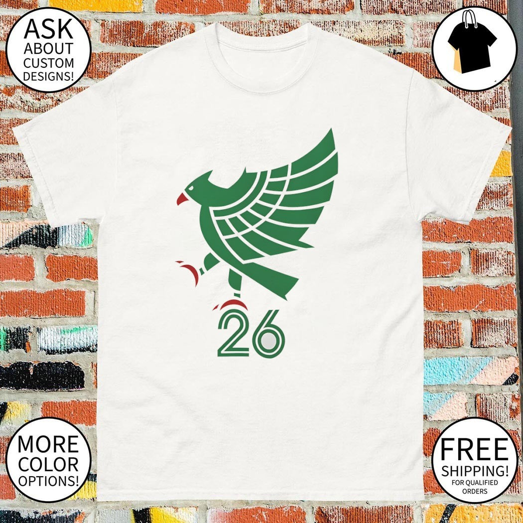 Mexico FC 2026 World Cup National Football logo shirt