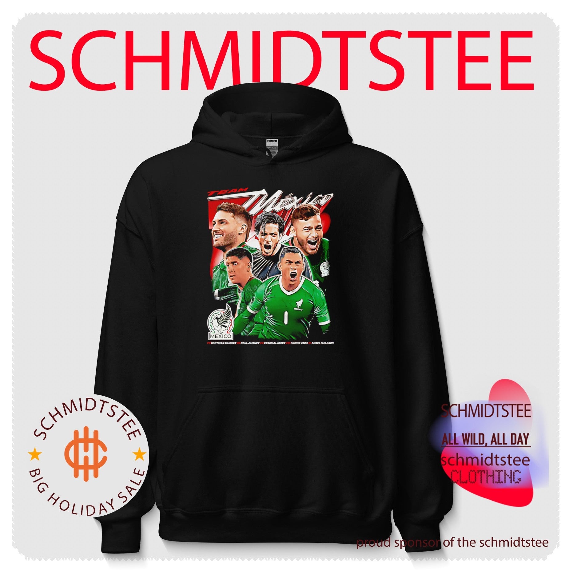 Mexico National Team Collage Vintage 2026 shirt