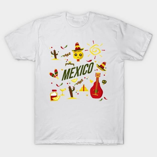 Mexico Streetwear T-Shirt - Trendy Graphic Tee for Men & Women style 02 Hoodie Sweatshirt | PrintMintTees.com