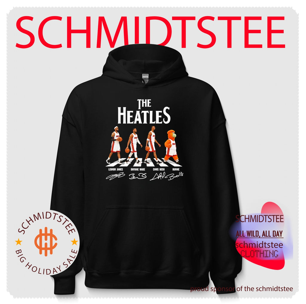 Miami Heat the Heatles Abbey Road signature shirt