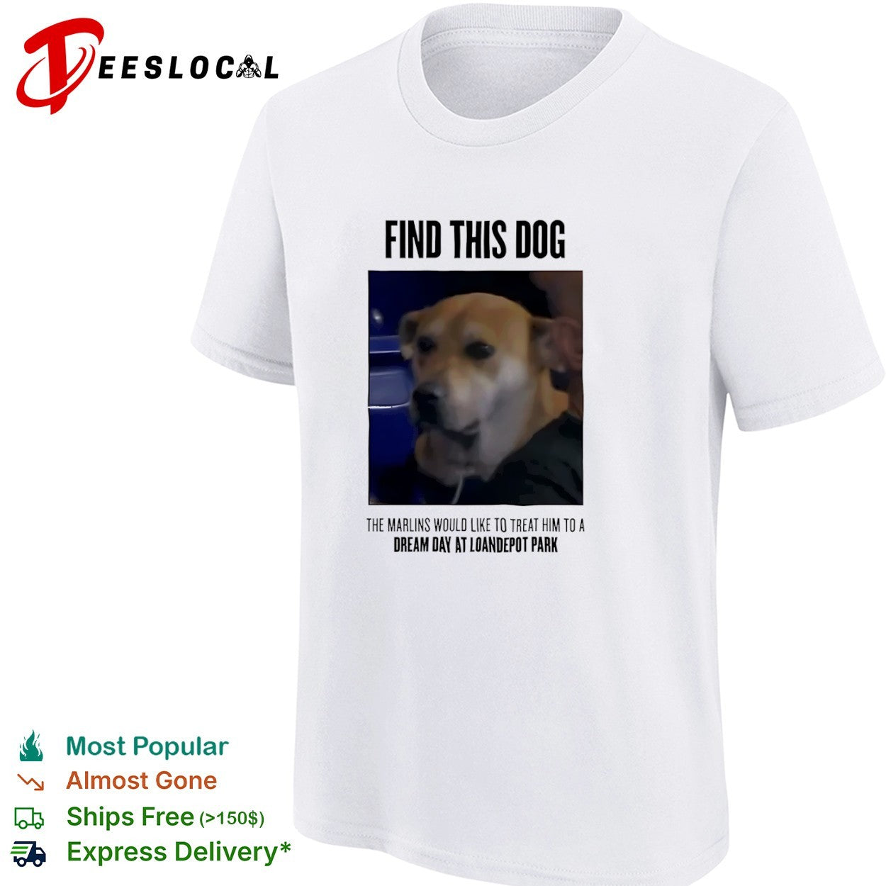 Miami Marlins brown pet find this dog shirt