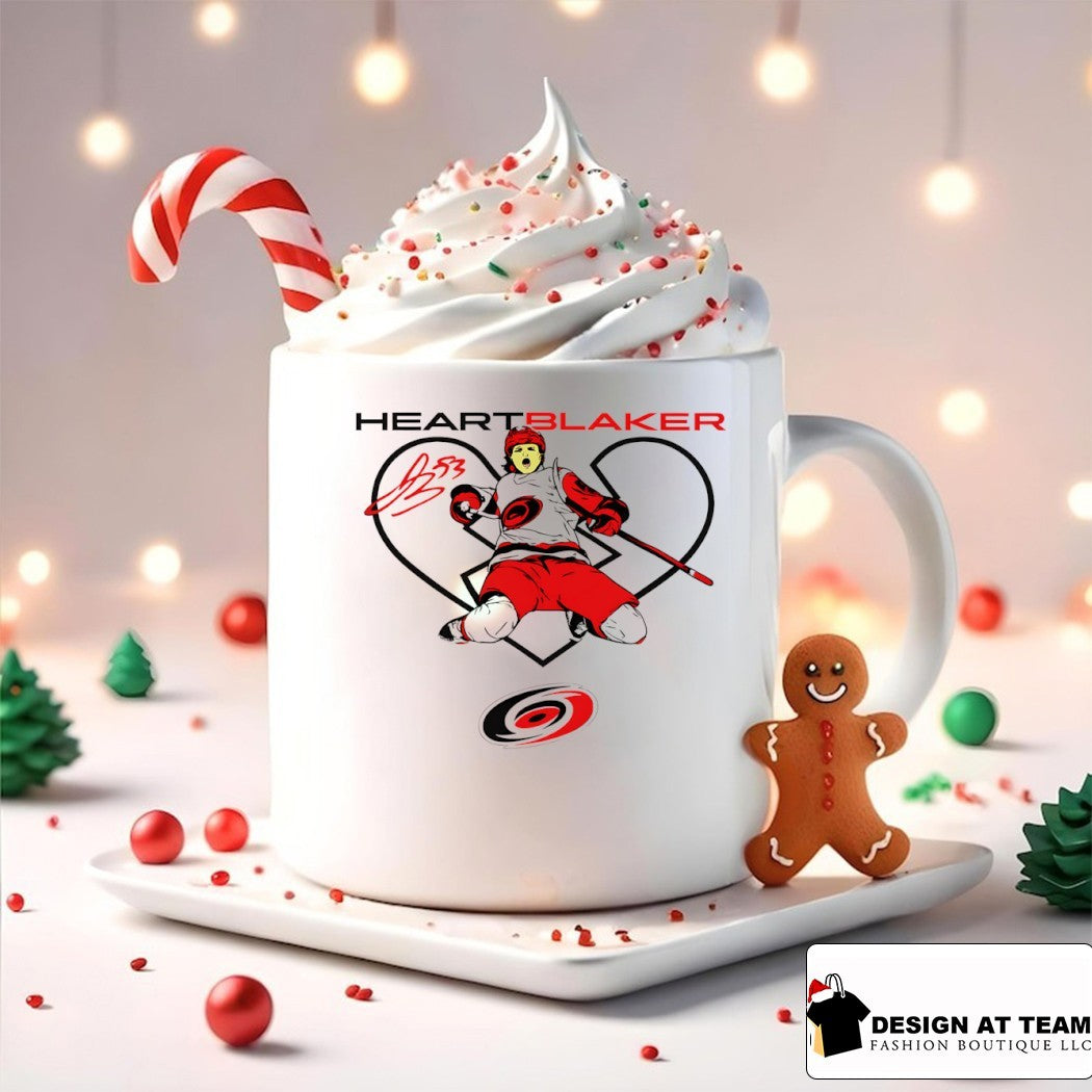 Michael Bunting Carolina Hurricanes Heartbreaker Hockey Fan signature shirt