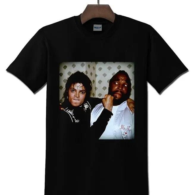 Michael Jackson &amp Shirt, Bosco Albert Black Cotton Menswear Tshirt Hoodie Sweatshirt | PrintMintTees.com