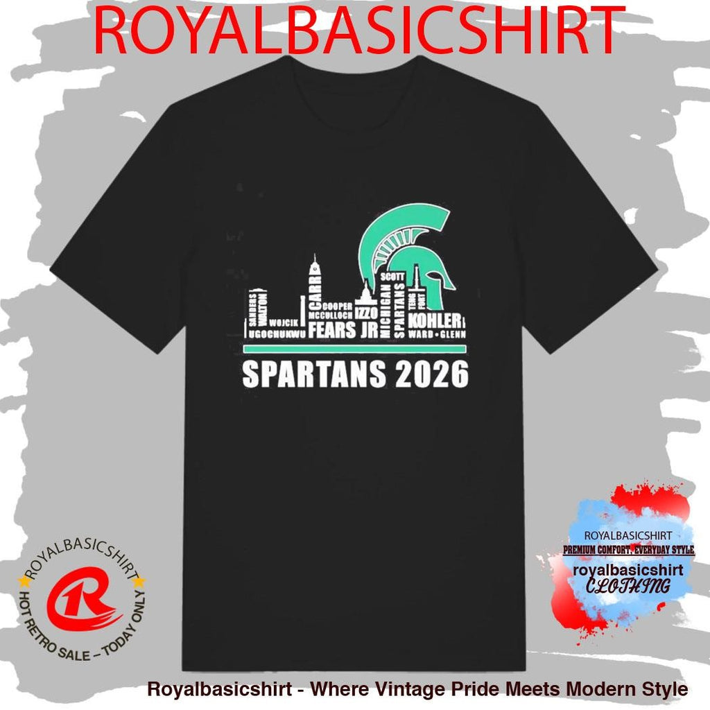 Michigan State Spartans X Skyline City 2026 Shirt