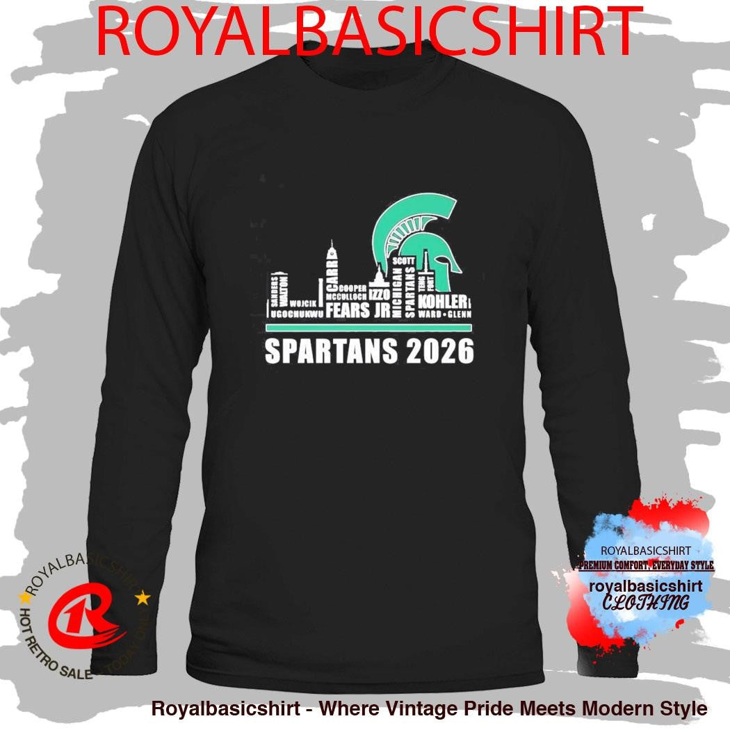 Michigan State Spartans X Skyline City 2026 Shirt