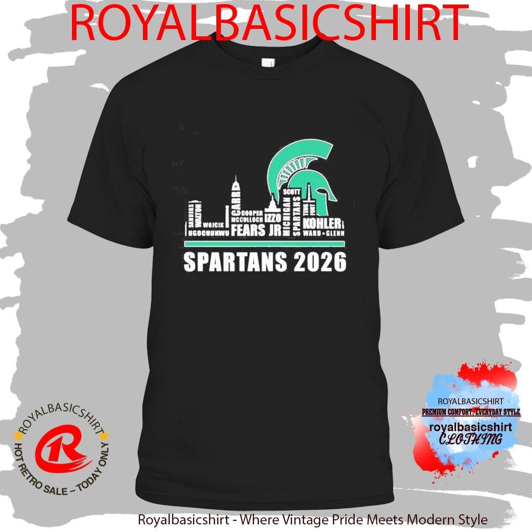 Michigan State Spartans X Skyline City 2026 Shirt