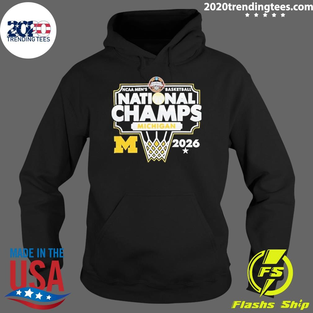 Michigan Wolverines 2026 Ncaa Men’s Basketball National Champions Shirt
