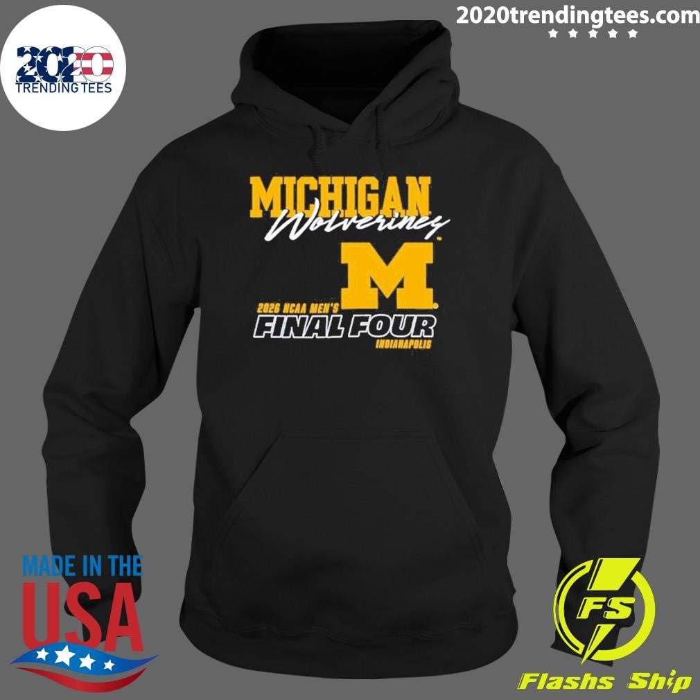 Michigan Wolverines 2026 Ncaa Men’s Final Four Retro Shirt