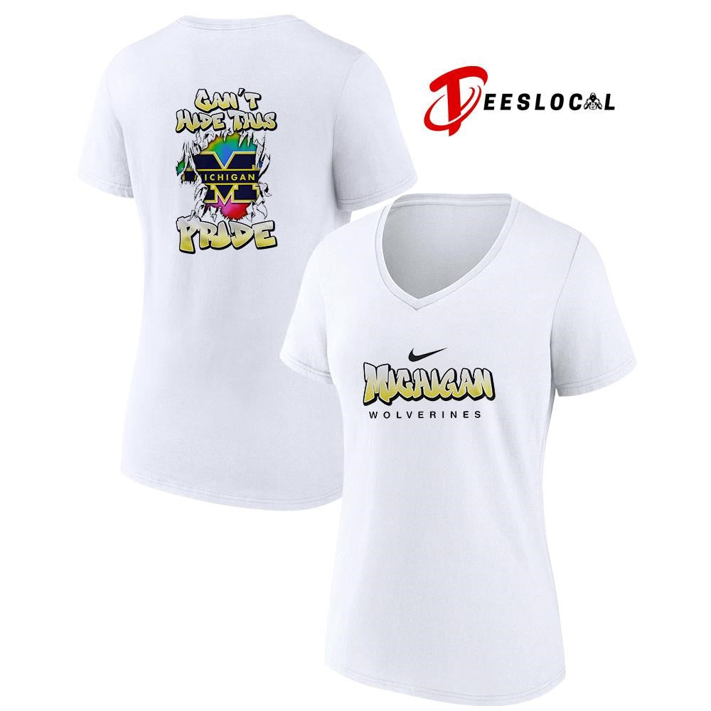 Michigan Wolverines x NCAA Pride month can’t hide this shirt