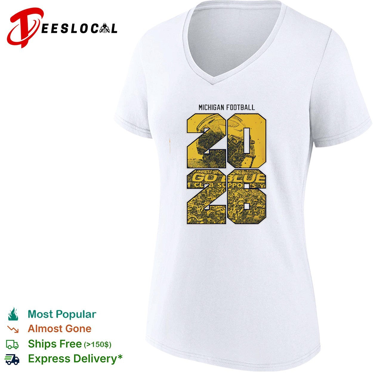 Michigan football 2025 go blue shirt
