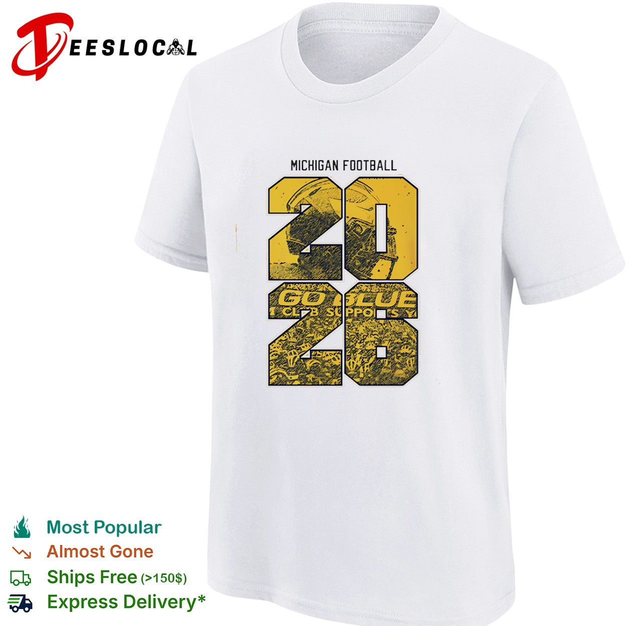 Michigan football 2025 go blue shirt