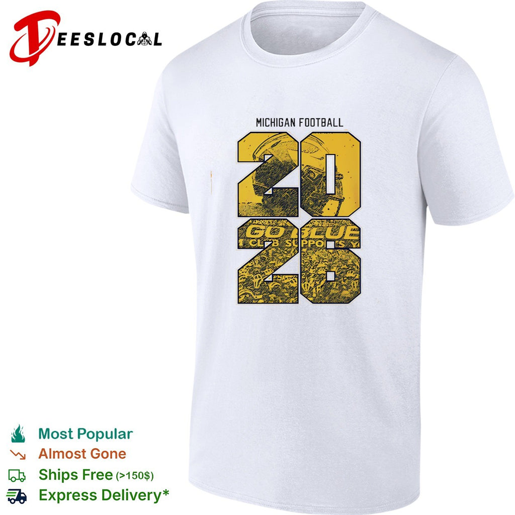 Michigan football 2025 go blue shirt