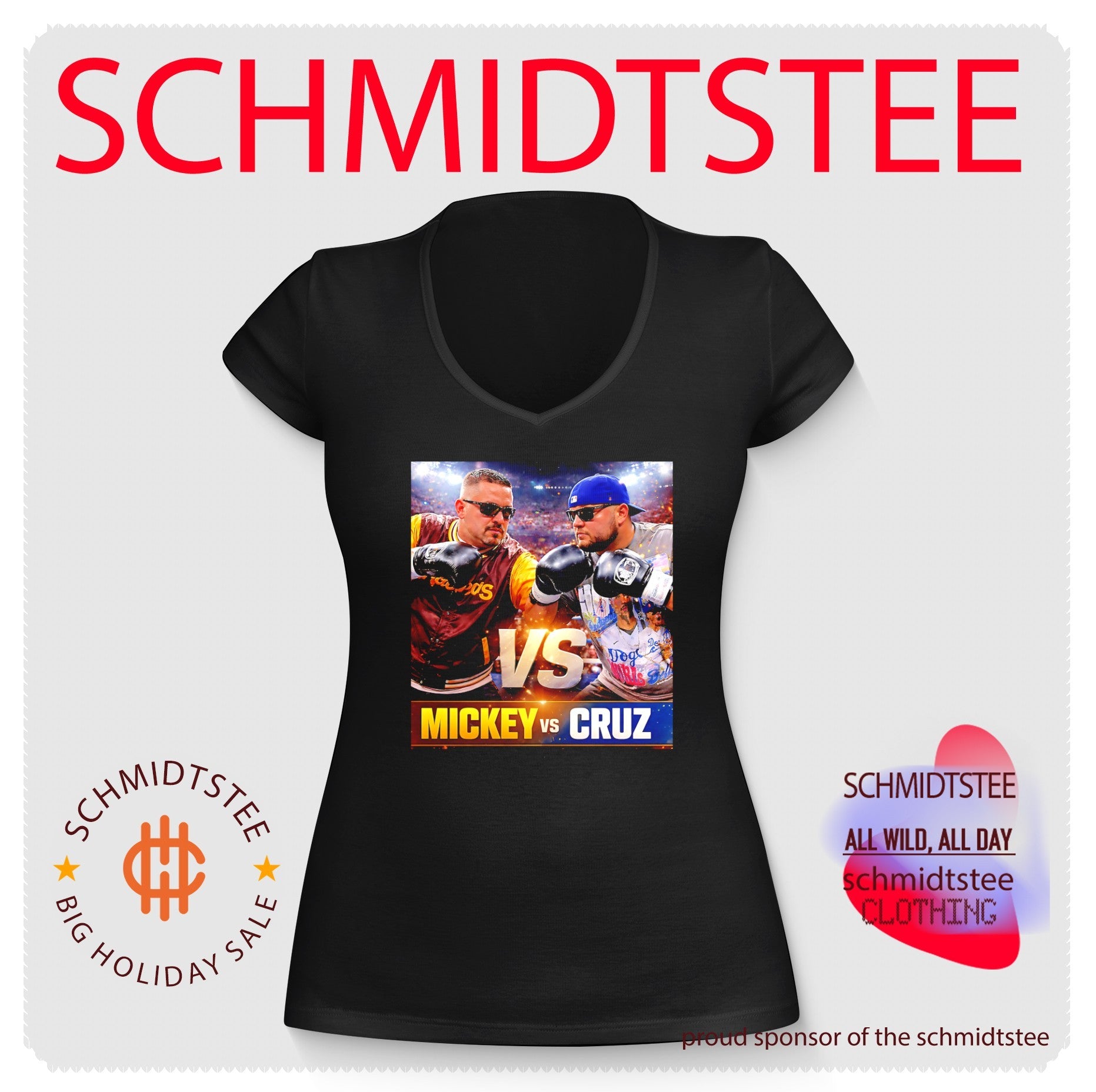 Mickey vs Cruz poster shirt