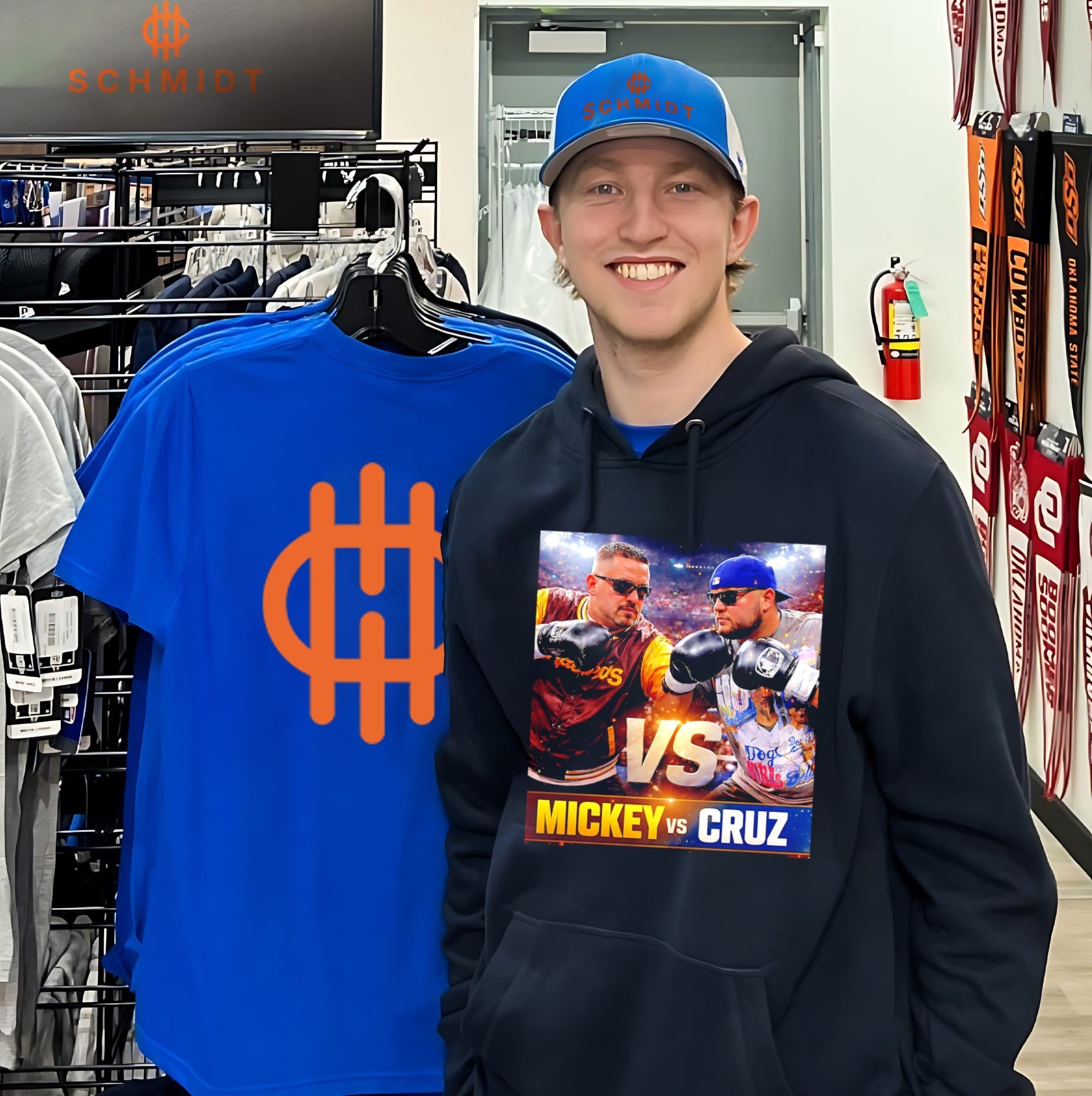 Mickey vs Cruz poster shirt