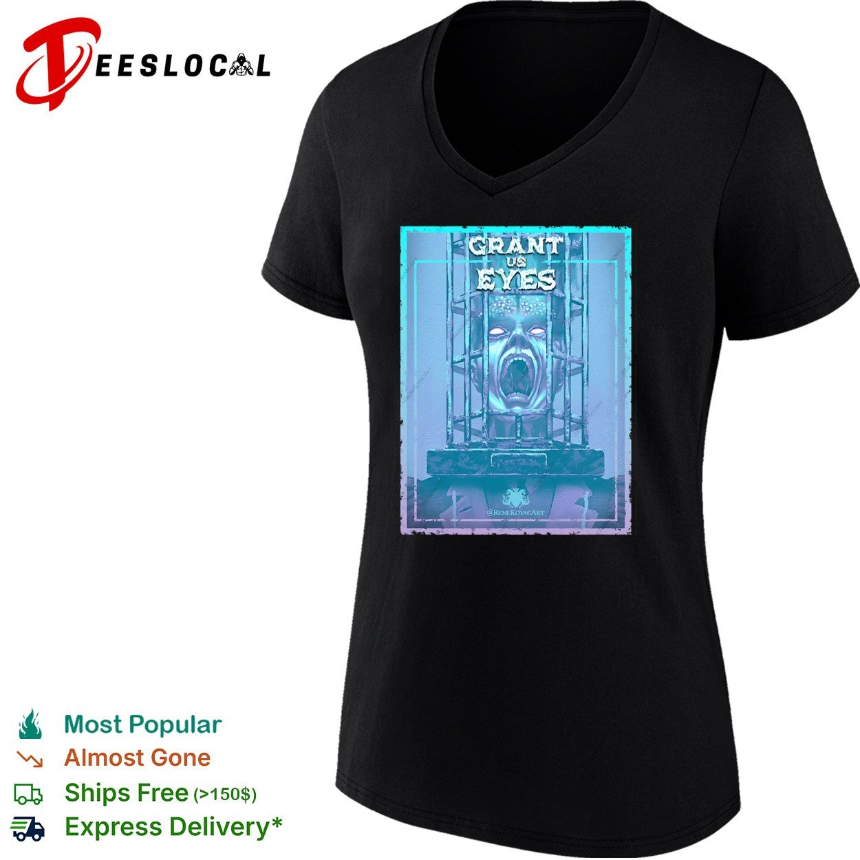 Micolash grant us eyes caged head shirt