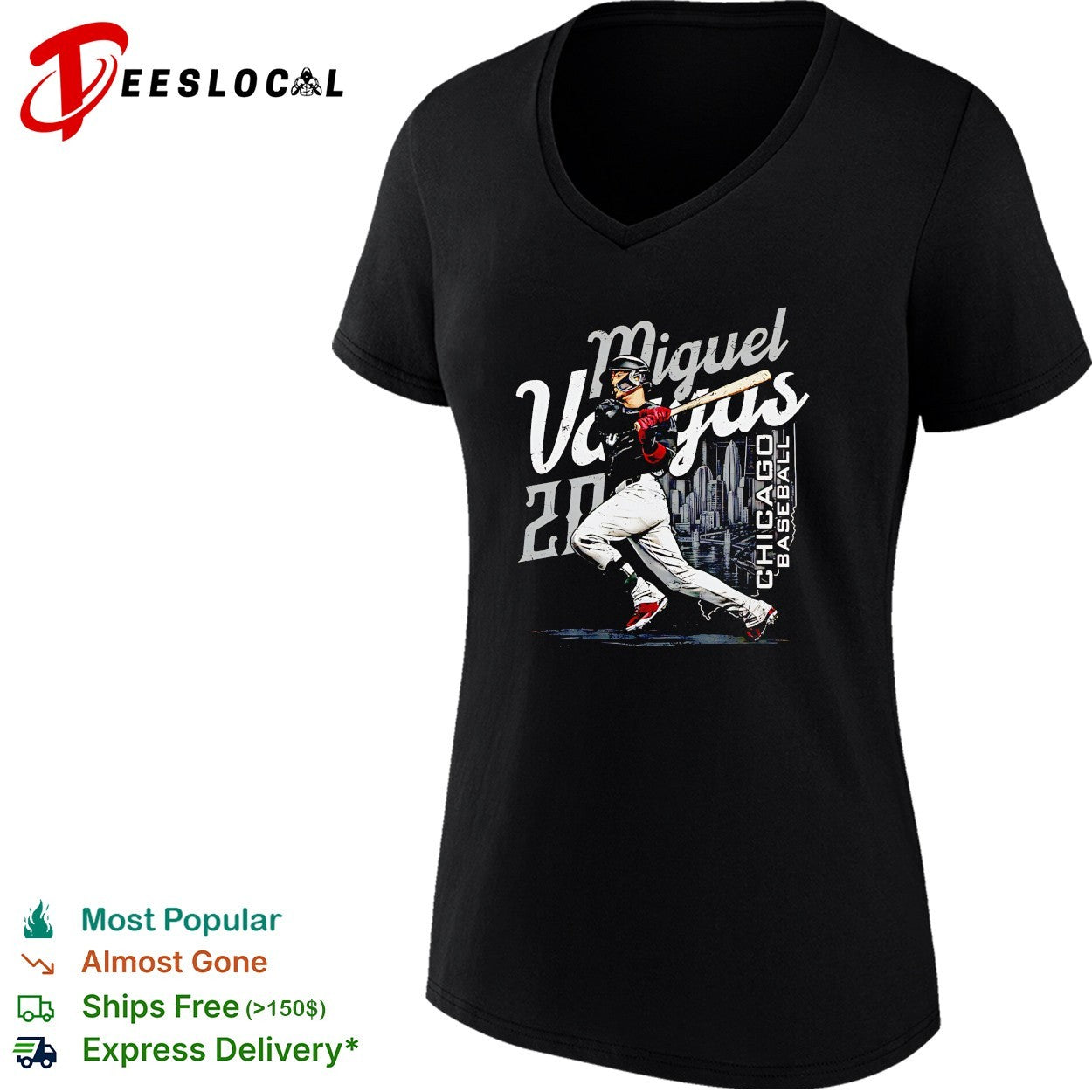 Miguel Vargas Chicago baseball batting shirt