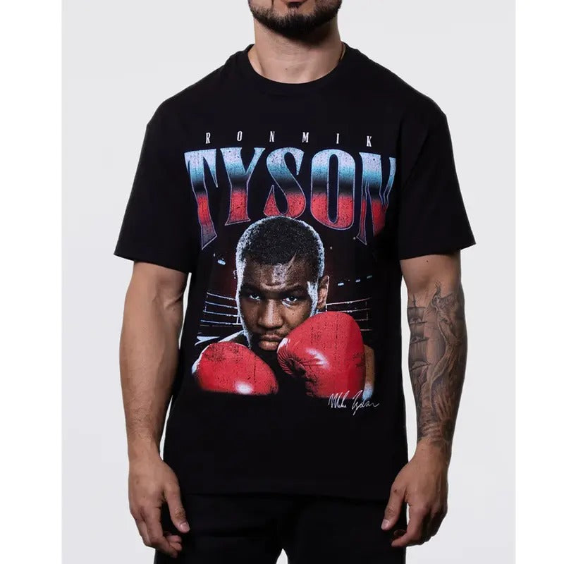 Mike Tyson In the Ring Tee Graphic Tee Tops Underwear Crewneck Menswear T Shirt Hoodie, Sweatshirt | PrintMintTees.com