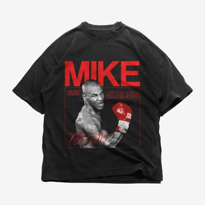 Mike Tyson Tee T-Shirt - Sport Boxing Sweatshirt Bootleg Cotton Long Sleeve Love Hoodie | PrintMintTees.com