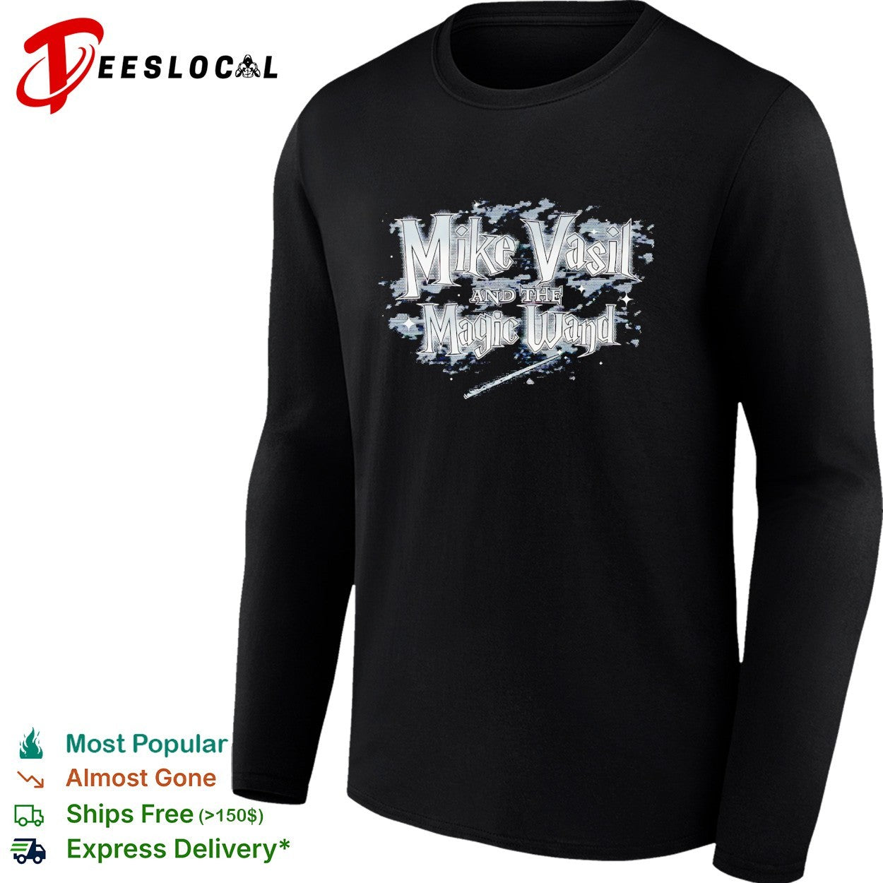 Mike Vasil and The Magic Wand Chicago White Sox baseball shirt