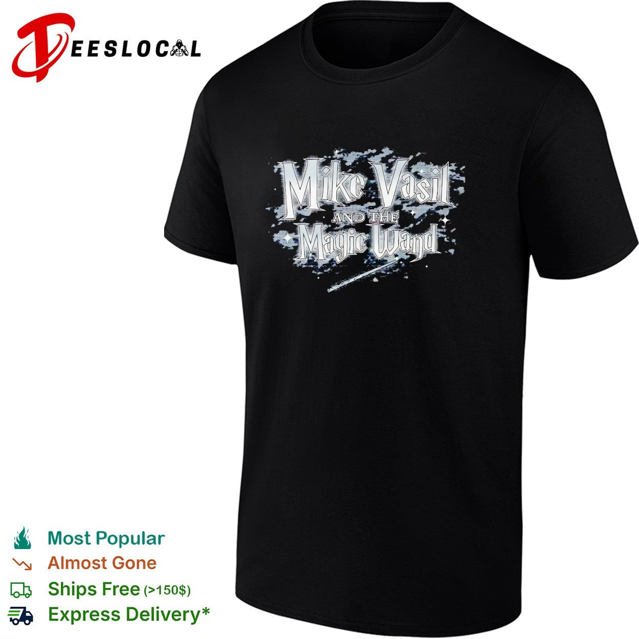 Mike Vasil and The Magic Wand Chicago White Sox baseball shirt