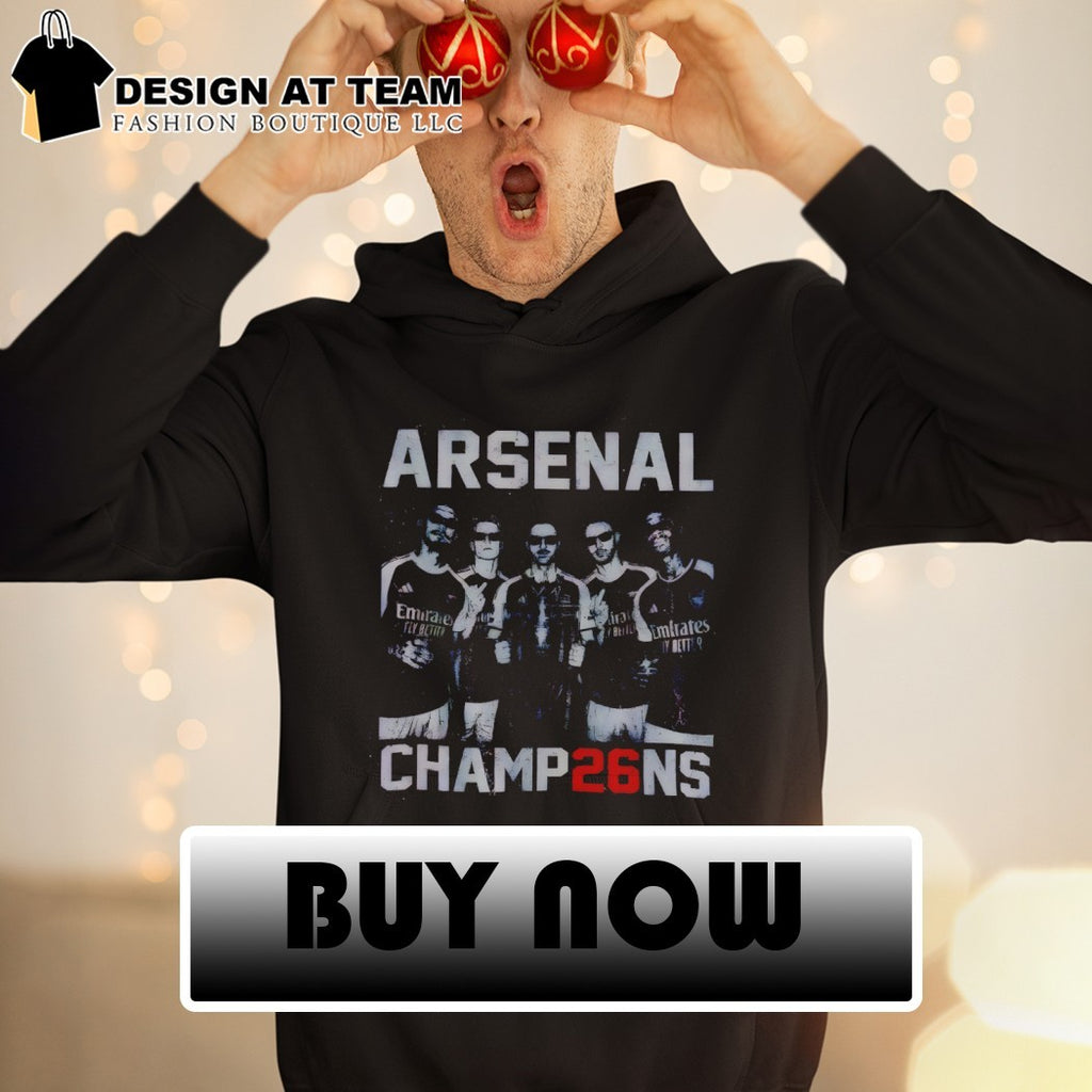 Mikel Arteta Bukayo Saka Martin Arsenal Premier League FC Champions 25 26 shirt