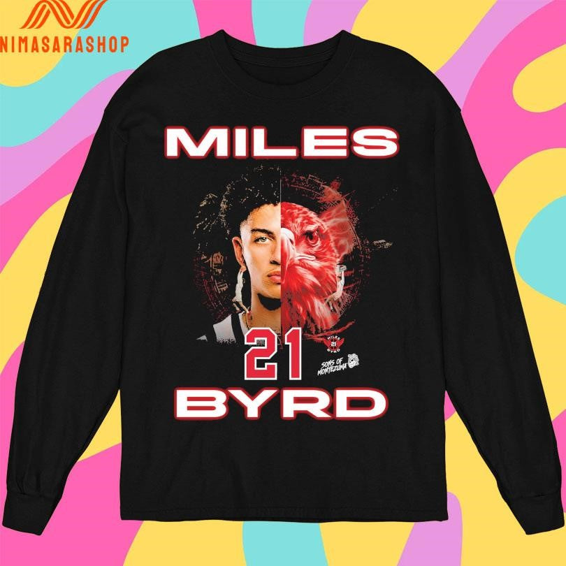 Miles Byrd 21 San Diego State Aztecs Shirts