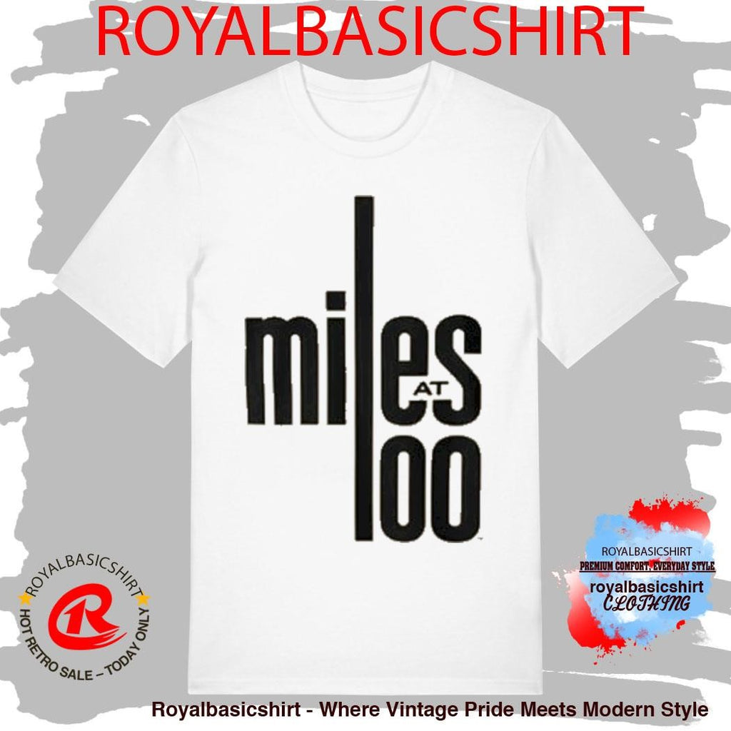 Miles Davis 100 Black Logo T-Shirt