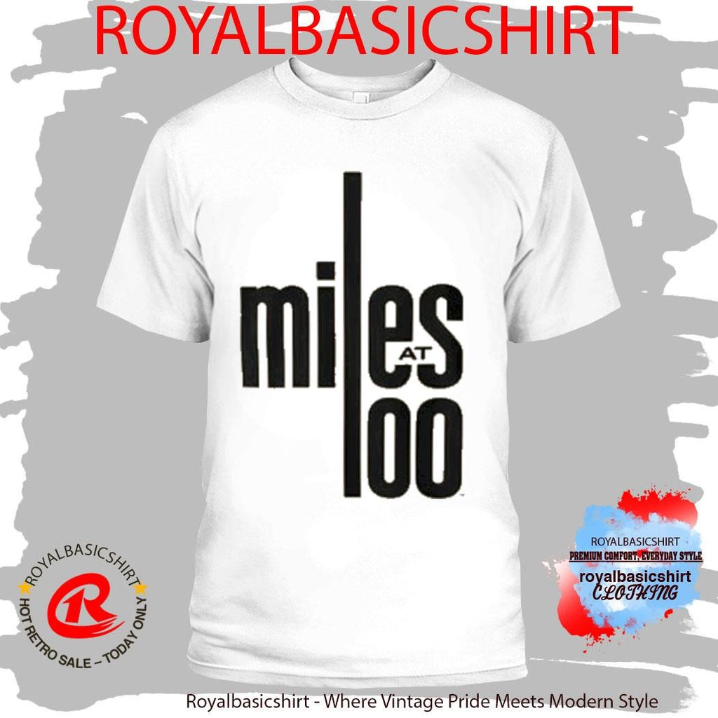 Miles Davis 100 Black Logo T-Shirt