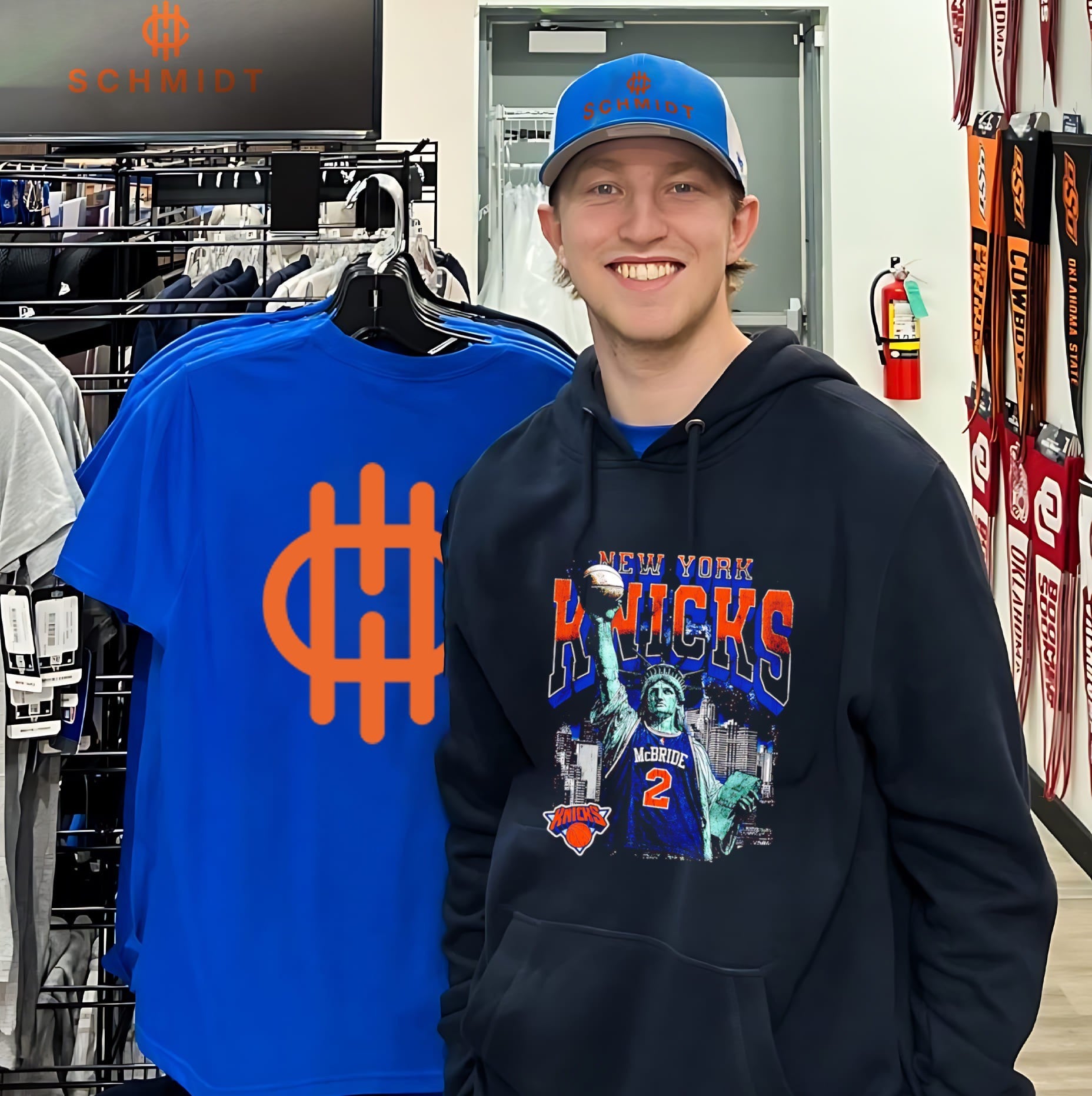 Miles McBride New York Knicks Statue Of Liberty vintage shirt