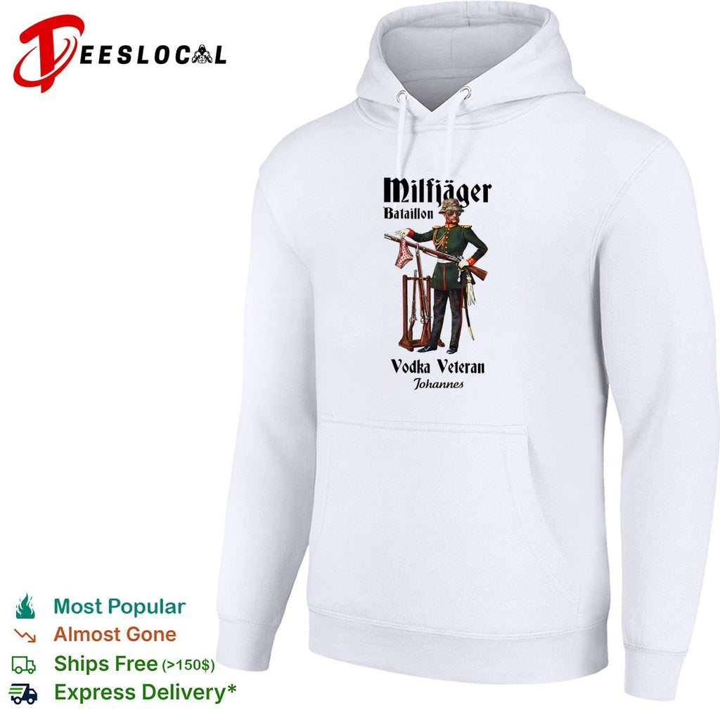 Milfjager Bataillon Vodka Veteran Johannes shirt