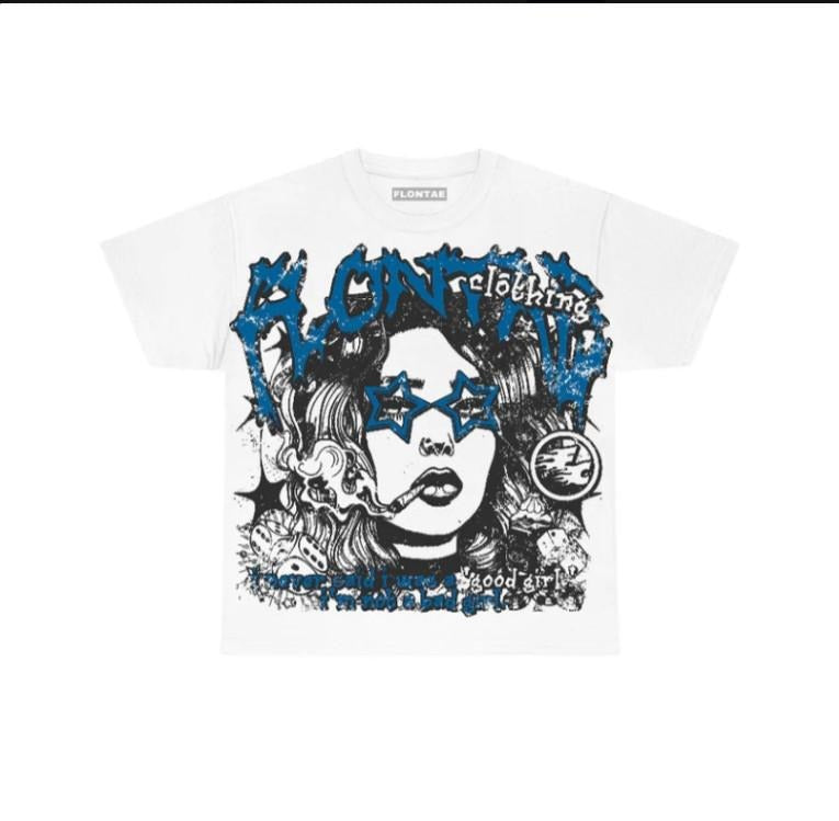 Military Blue 4s T-Shirt Be Quiet Graphic tees Hoodie Sweatshirt | PrintMintTees.com