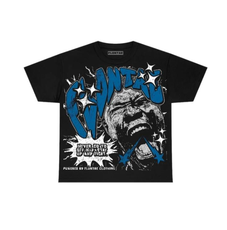 Military Blue 4s T-Shirt Never Quit Graphic Tees Hoodie Sweatshirt | PrintMintTees.com