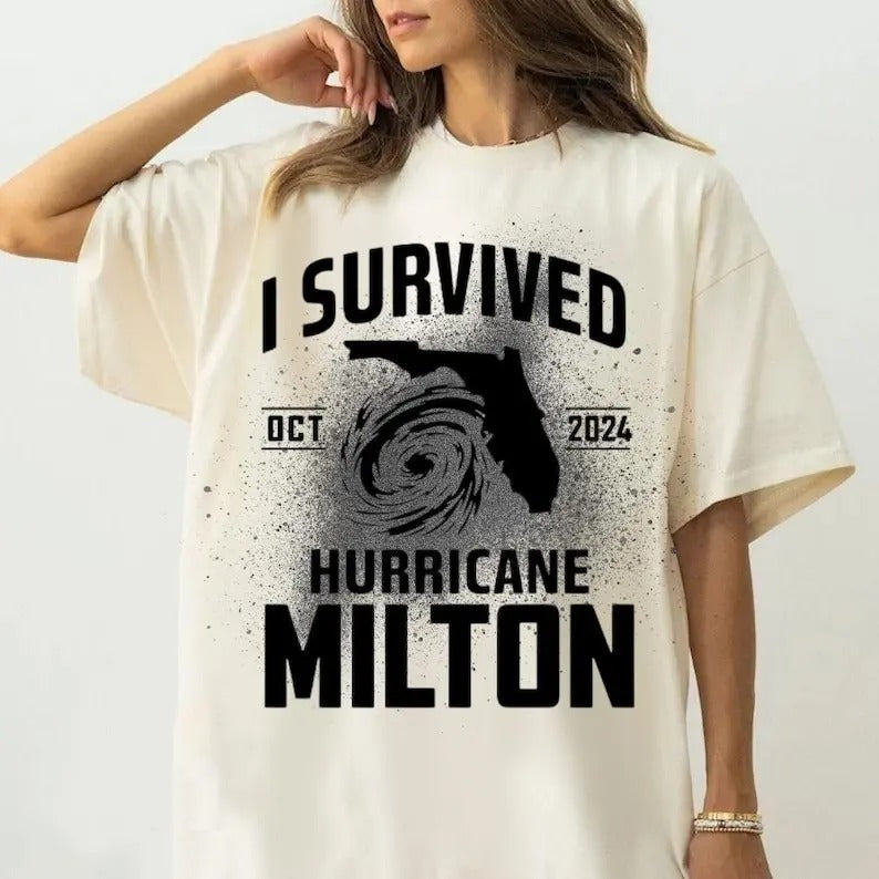 Milton Hurricane 2024 Southern Shirt, Milton Hurricane Strong Floriada States Tee Hoodie Sweatshirt | PrintMintTees.com