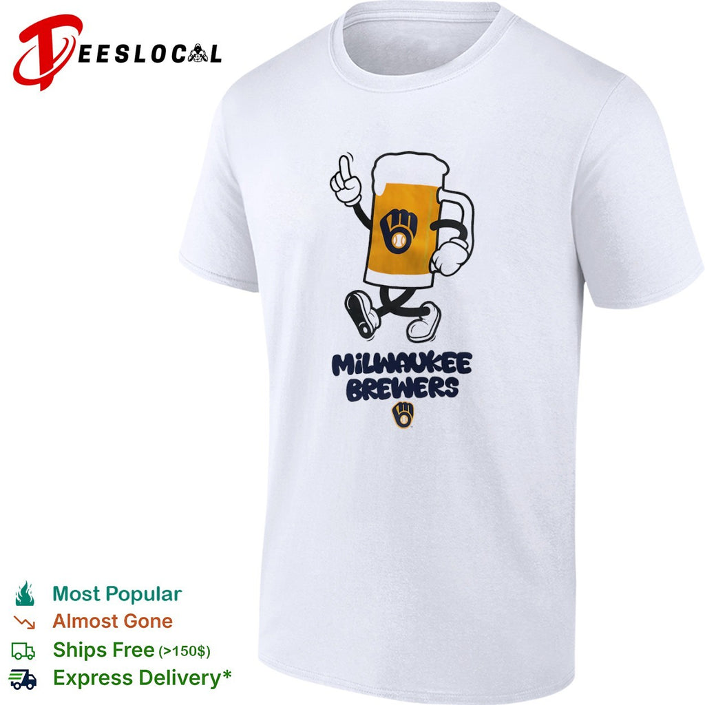 Milwaukee Brewers beer mascot shirt