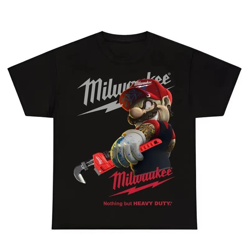 Milwaukee Nothing But Heavy Duty Woman 100% Cotton Classic Printed Casual Top T-Shirts, Hoodie, Sweatshirt