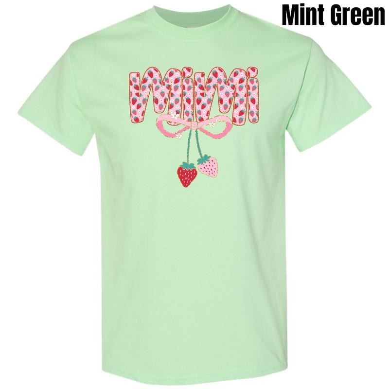 Mimi Strawberry Coquette Gildan Short Sleeve 'NLB' T-Shirts, Hoodie, Sweatshirt