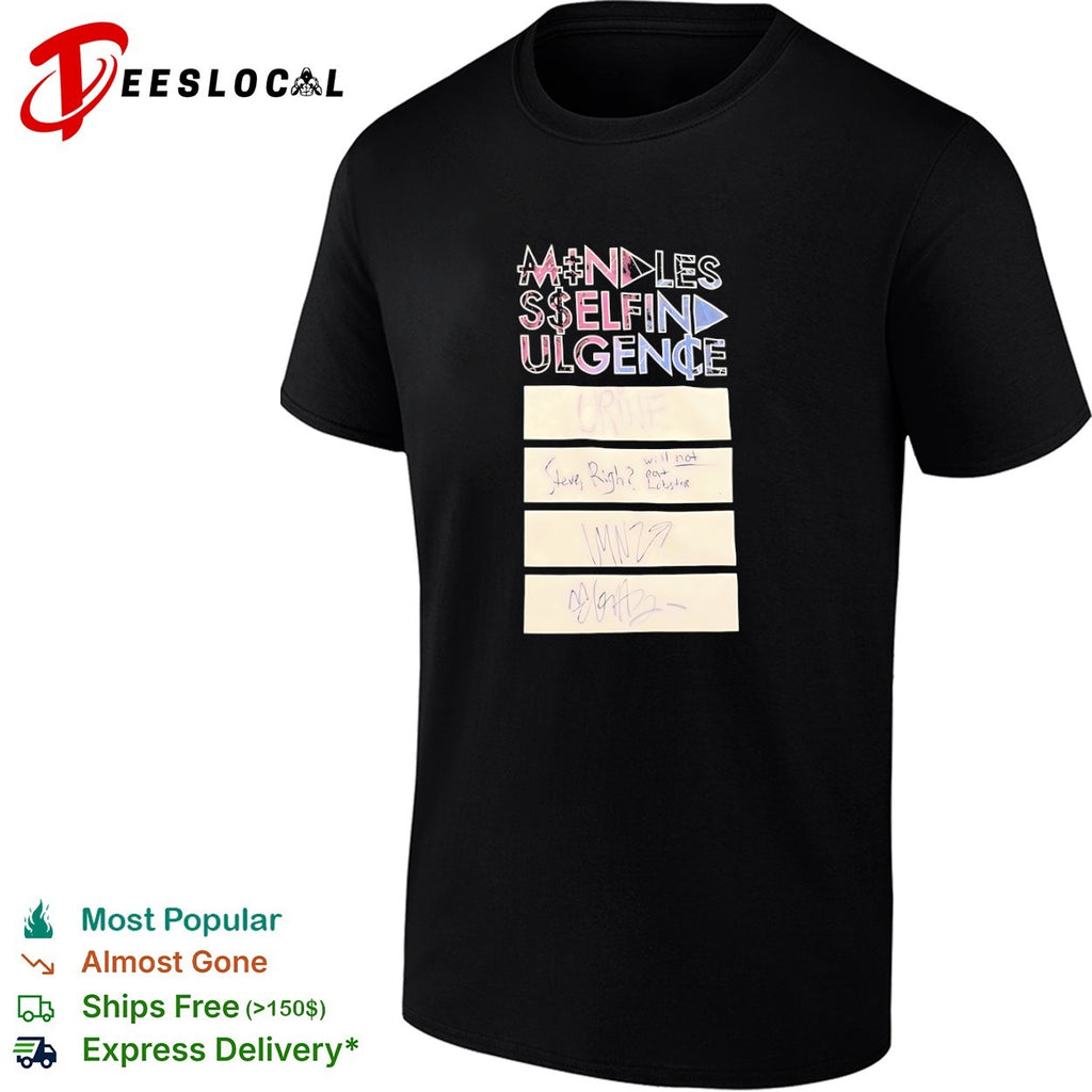 Mindless Self Indulgence band signed shirt
