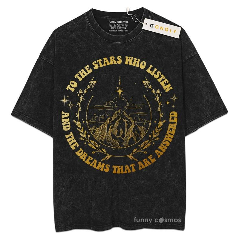 [ Mineral Wash ] Acotar Velaris Tshirt For Fans Lover Book, Bookish, Graphic Washed Style Shirt Hoodie Sweatshirt