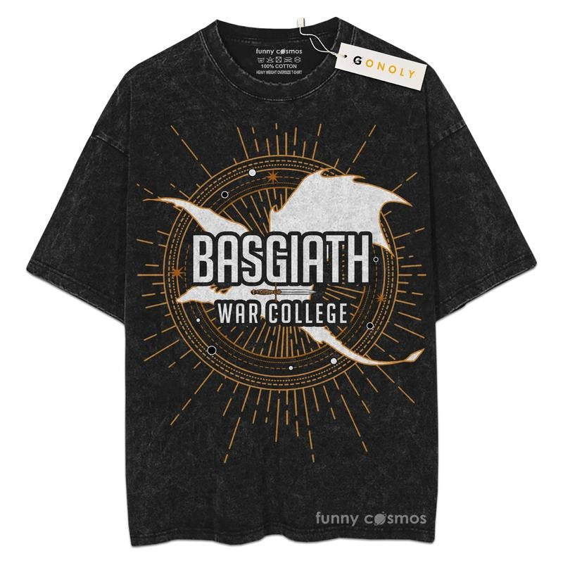 [ Mineral Wash ] Fourth Wing Rebecca Yarros Bookish Shirt For Fans Lover Book, Bookish, Graphic Washed Style Shirt Hoodie...