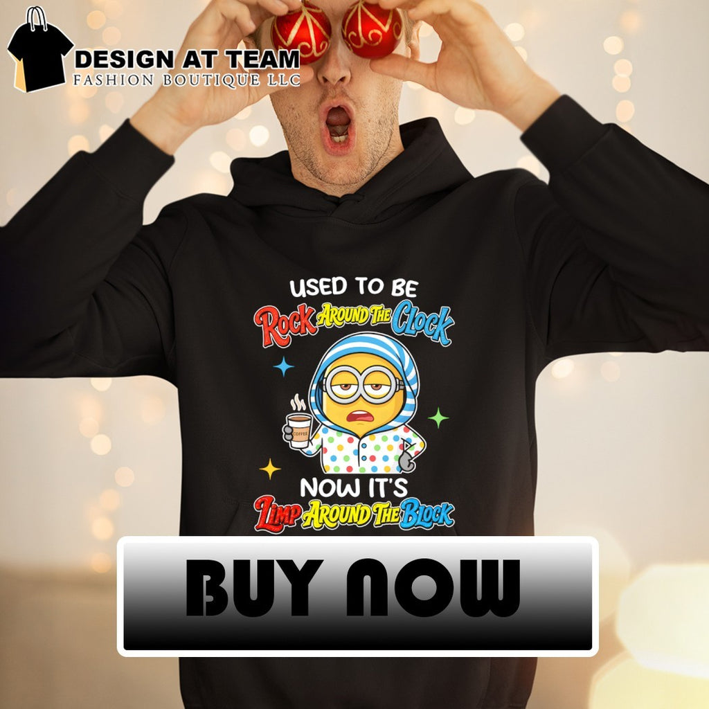 Minion used to be rock around the glock now it’s timp around the block coffee shirt