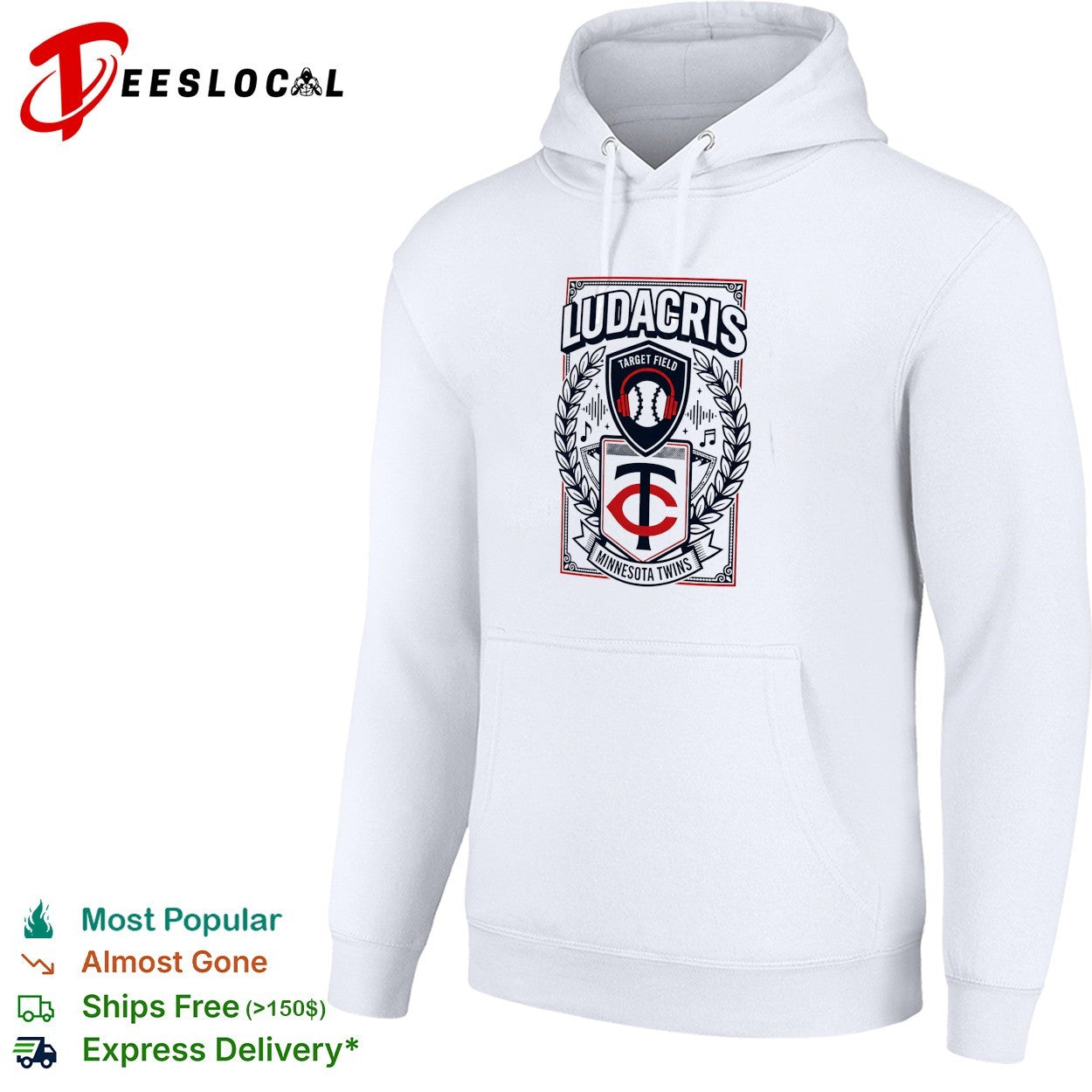Minnesota Twins Ludacris concert Target Field baseball shirt