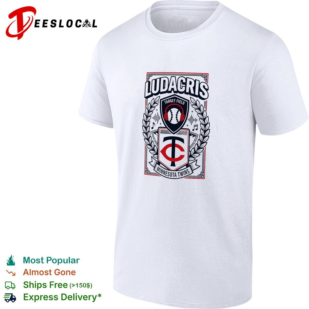 Minnesota Twins Ludacris concert Target Field baseball shirt