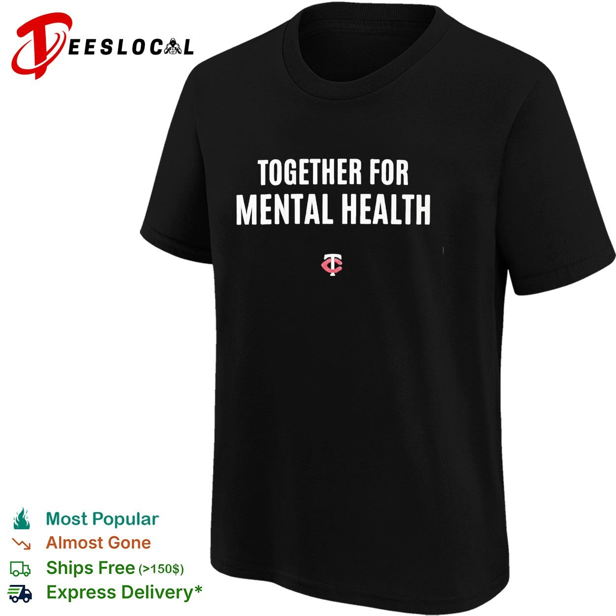 Minnesota Twins together for mental health shirt