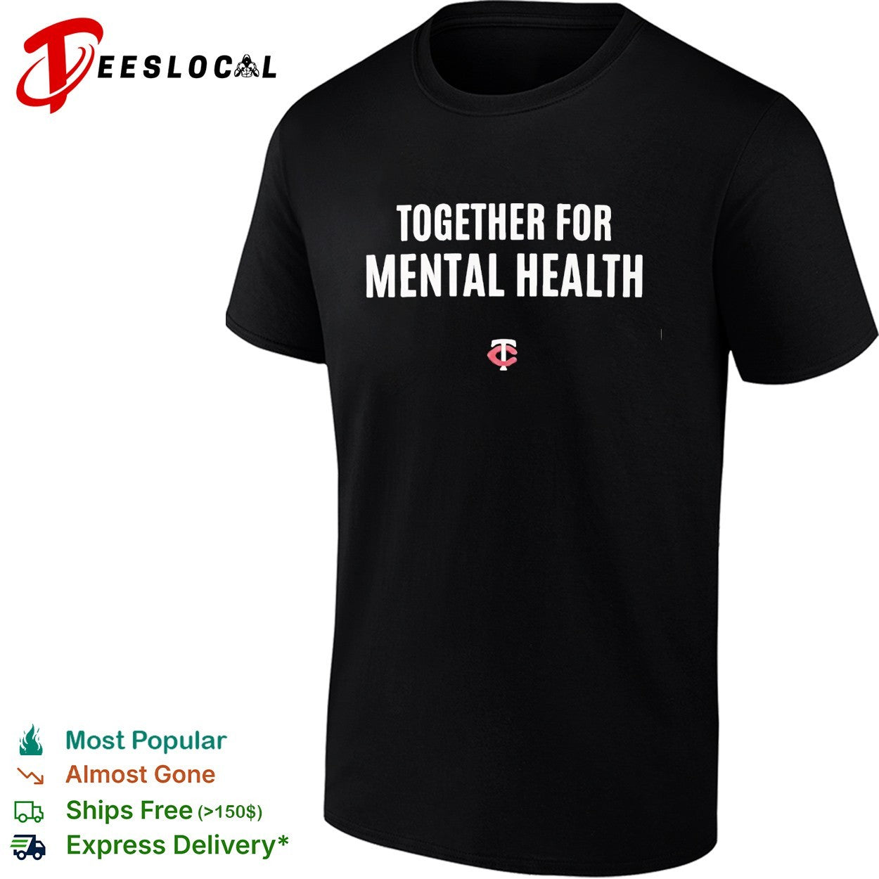 Minnesota Twins together for mental health shirt