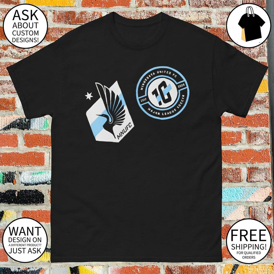 Minnesota United FC Major League Soccer logo shirt