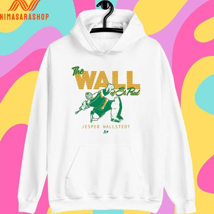 Minnesota Wild Jesper Wallstedt The Wall Of St Paul Shirts