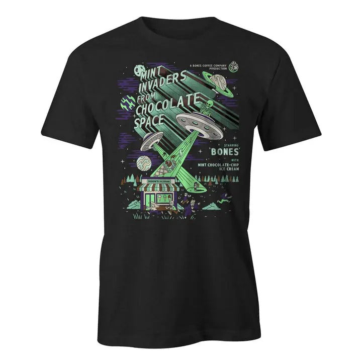 Mint Invaders From Chocolate Space Tee, humor shirt, funny tee shirt Hoodie Sweatshirt | PrintMintTees.com