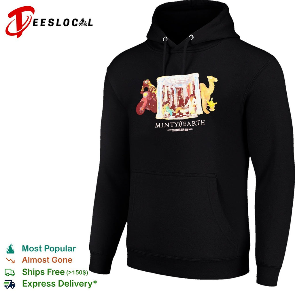 Minty Earth Earl Sweatshirt Mike Surf Gang Pompeii Utility 2026 Art Shirt