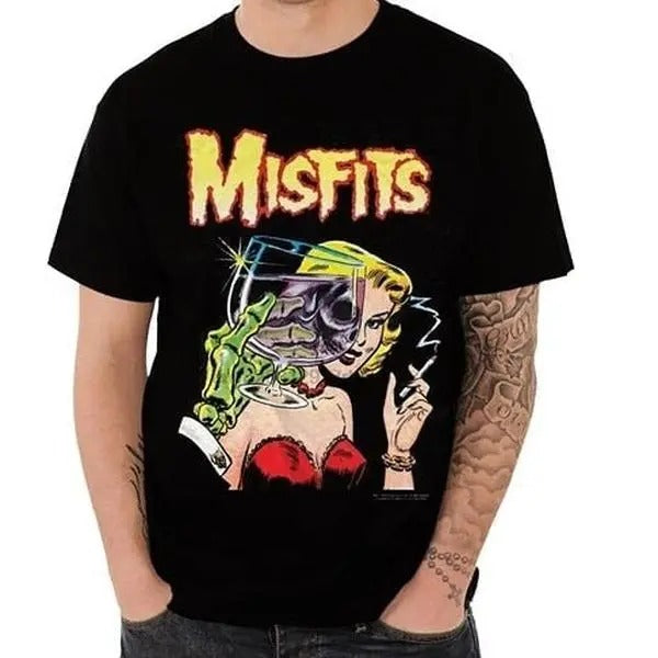 Misfit Cotton Menswear Top Streetwear T-Shirt Hoodie Sweatshirt | PrintMintTees.com