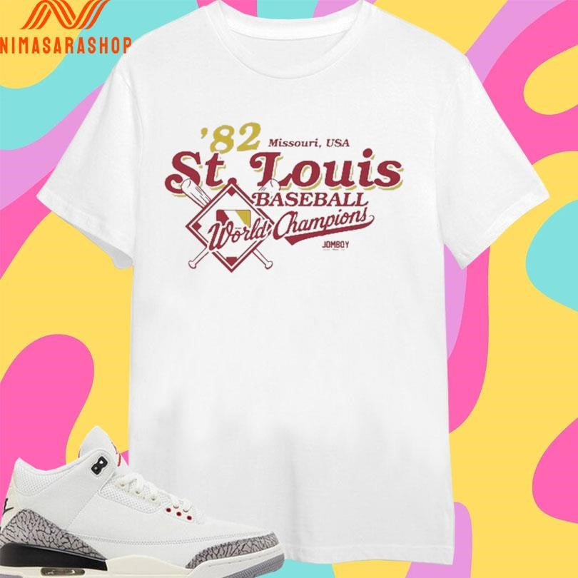 Missouri USA St Louis Baseball World Champions ’82 Shirts